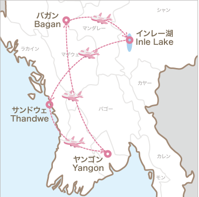 ミャンマーマップ
